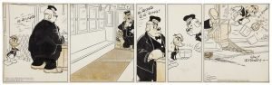 Donald Duck Daily Comic Strip Original Art dated 7-22-43 (King Features Syndicate, 1943)