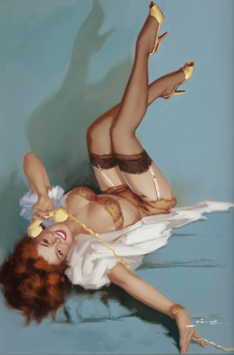 American artist - Telephone love