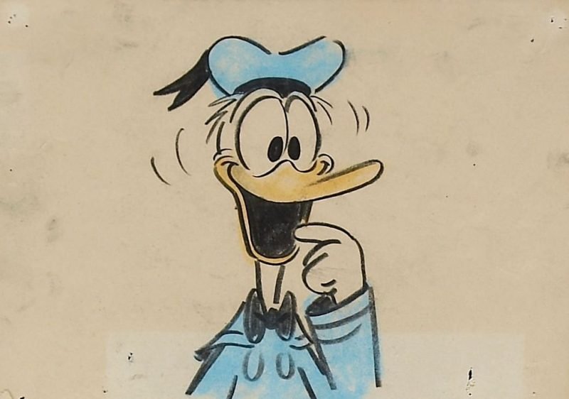 Donald Duck-Storyboard at the Fair I