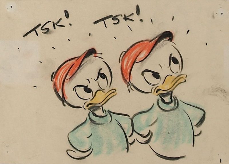 Donald Duck-Storyboard at the Fair VI
